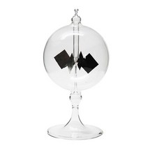 라돈측정기 라돈검사기 방사능측정기 태양 Crookes Radiometer 유리 풍차 수제 장난감 파티 홈 인테리어 선, [01] Black