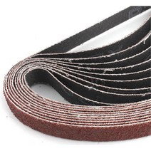 10x330mm 120방 금속 목공 에어 벨트 샌더기 페이퍼 10장