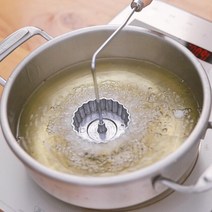 부누엘로스-쿠키 베이킹 금형 깔때기 케이크 링 메이커 알루미늄 장미철 와플 심벌즈 주방 도구, [06] round