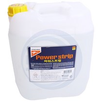 파워스트립18.75L 캉가루 강력왁스박리제 찌든때제거제 아스타일 피타일 장판타일 비닐타일 디럭스타일 데코타일 청소세제 약품 말통, 1개, 18.75L