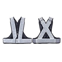 X반도 신호수 안전 작업조끼 백색띠 휴대간편 안전지킴이