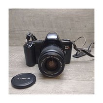 캐논 35-80mm 줌 렌즈가 장착된 EOS Rebel X SLR 35mm 필름 카메라 테스트 완료