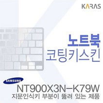 카라스인터내셔널 노트북코팅키스킨 키스킨 용 이물질방지 키덮개 자판덮개 9W02E6A2, 1개, 1개