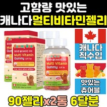 성인 츄어블 멀티비타민 종합비타민 젤리 구미 2통 씹어먹는 비타민제 영양제 꾸미 대용량 철분 고농축 성인용 어린이 캔디 엽산 활력 멀티구미 비오틴 식약처인증 고함량 홈쇼핑 캐나다