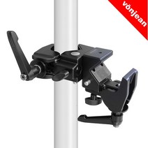 본젠 KM-191G 2X 더블 슈퍼클램프 (카메라 액션캠 조명 오토폴 스튜디오 사진영상촬영장비 등), 단품없음