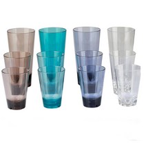진성울트라 PC 물컵 라운드 시리즈, R230브라운, 1개