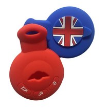 호환 자동차 키 커버 케이스 Bmw 미니 쿠퍼 S 로드스터 R55 R56 R57 R58 R59 원 스마트 체인, 06 red