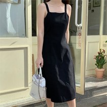 [겟잇미] 뷔스티에 슬림 레이어드 끈나시 원피스 (8809725)