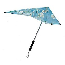 우산 내풍 Senz 센즈 오리지날 반고흐 비구 우산 양산 장산 파라솔 맑은 겸용 자외선 UV 컷 (아몬드 블러섬)