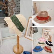 코바늘 뜨개 모자 내추럴 크로쉐 모자 올리졸리3M5M87