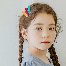 채니봉봉 에디션 벨벳 집게핀 유아헤어핀