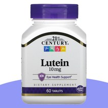 21세기 센트리 루테인 10mg 탄산칼슘 함유 타블렛 60정 Calcium Carbonate Lutein