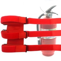 주차장 소화기고정스트랩 기둥 걸이 자동차겸용 소화기거치