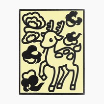집콕놀이 민화포일아트 만들기재료 미술놀이 초등만들기 엄마표놀이, 사슴 UDPPP0125