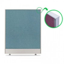 가구샘 PVC 파티션 H1200 원톤 밝은프레임 OG1050ca, H1200xW1800_PN727