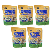 황태껍질튀각 부각 50g x 5팩 황태칩 사무실과자 회의실탕비실간식, 1개