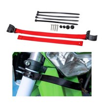 여행트레일러 자전거수레 미니벨로짐받이 애견 오토바이 오토바이 당겨 벨트 트레일러 스트랩 맞는 Motocro, 03 Red