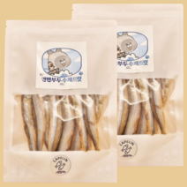 연안부두 수제트릿 동결건조간식, 대용량 열빙어트릿 1봉+1봉