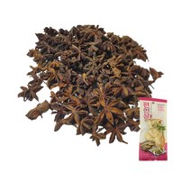 팔각회향 300g 개별포장 팔각향 뱅쇼 재료 오향 재료 스타아니스 향신료 건조 대회향
