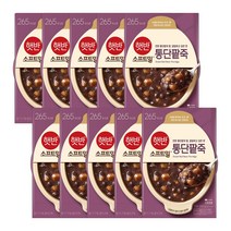 백설 비비고 통단팥죽 280g, 10개