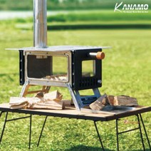 SPR_캠핑미니난로 화목 장작 펠릿 접이식 휴대용 불멍 히터 화로대 야외 캠핑용 전기pqr965, SPR_01. 카나모 미니 화목난로