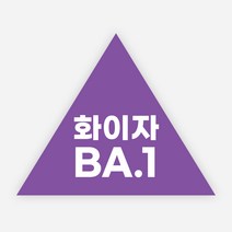 백신 스티커 모더나 2가 화이자 BA1 예방접종 독감, 정삼각50_1000매, 13화이자BA1(삼각)