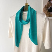 몽골캐시미어 남자 여자 명품 끼우는 목도리 머플러 Crinlk-새로운 헤어 스카프 여성 실크 새틴 스키니 넥