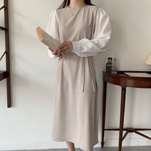 타니즈 벤느 뷔스티에 벨티드 블라우스 하객룩 원피스