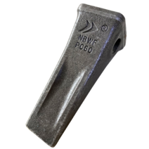 굴착기 삽 버킷 이빨 투스 샹크 바가지 핀 굴삭기, 단조 버킷 이빨 + 핀