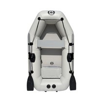 태양광 해양 2 인용 풍선 보트 PVC 200CM 낚시 카약 카누 딩기 서핑을 위한 무료 워터 플레이 공예 액세서, 01 grey