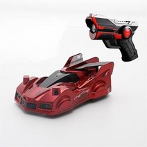 RC Car RC 적외선 사냥 벽 등반 차량 천장 원격 제어 드리프트 자동차 전기 안티 중력 장난감, New style Red
