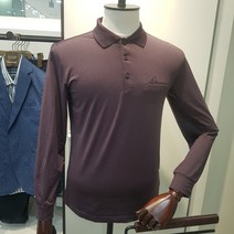 크로커다일남성 폴리 카치온 요꼬에리티셔츠