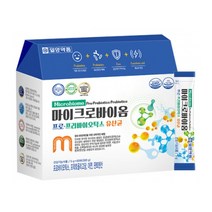일양약품 포스트바이오틱스 프리바이오틱스 3000 프로바이오틱스 유산균 5g 60포, 옵션선택
