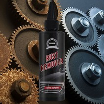 Rust Remover100ML Pousbo®금속 크롬 도금 녹 제거제 자동차 스프레이 휠 림 금속 부품 녹슬지 않는 세차, 한개옵션0