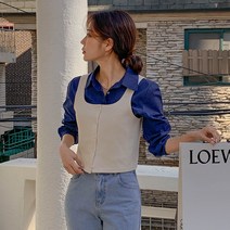 코코블랑 크로플 뷔스티에 조끼