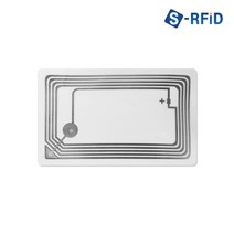 S-RFID NFC 태그 스티커 칩 라벨 카드 인쇄 제작, 1개, 15.사각 NFC 투명 스티커 태그(No.107)