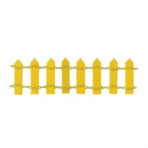 차폐휀스 담장공사 단독 주택 카페 담장 펜스 정원 마당 나무 펜싱 격자 나무 장벽 diy 미니 풍경 요정 마이크로 인형 미니어처 액세서리 수제 공예 5w, 10 J