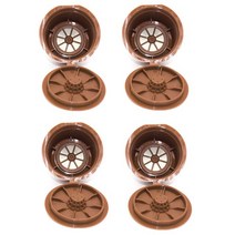 8개 커피 머신 재사용 가능한 캡슐 컵 필터 카페, 02 4PCS_01 For Caffitaly