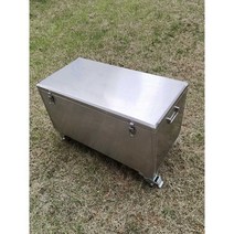 포터적재함 공구통 스텐 대형 이동식 공구박스 하부, 바퀴 없는 201-80x40x40