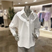블루페페소매밴딩블라우스p231psc971