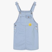 [셀덴 NC불광점] 어느옷과도 잘 어울리는 스커트~ 노란 스마일이 포인트~ 데님 점퍼 스커트 EDOW22F51