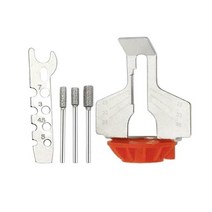 엔진톱 연마기 체인톱날 엔진톱날 톱날 체인톱 전기톱 연삭기 체인톱 샤프닝 지그 샤프너 키트-모든 종류, 02 Red