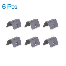 자동차패스너 Heko g3 클립에 대 한 4 pcs 6 자동 채널 바람 비 deflector 스테인레스 스틸 맞는 sned 액세