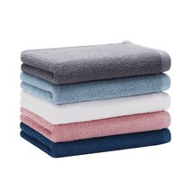 Comoliving 순면 항균 수건, 5개입, 혼합색상