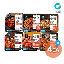 청정원 안주야 6종 택4막창곱창껍데기근위닭발 택 x 4개 골라담기 190010, 직화막창 160g x 4개