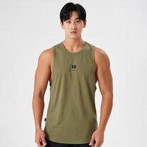 허그본 플로우 민소매 헬스나시