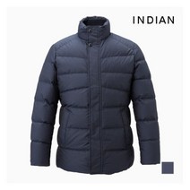 [INDIAN] 캐주얼 영 니트에리 배색 다운 점퍼__MITKDUW9401