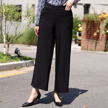 모슬린 엄마옷 베이직 밴딩 통바지 EPN208181 마담 미시옷 중년여성의류 빅사이즈 50대 60대여성옷