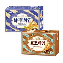 크라운 초코하임 142G*5개+크라운 화이트하임 142G*5개, 142g, 1세트