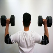 STRONGBRO 헬스 팔꿈치 보호대 무릎 엘보 스트랩 엘보우랩 파워 리프팅 아대 밴드 웨이트 크로스핏 역도, 화이트레드-1개